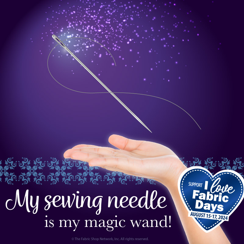 ILFD2024 My sewing needle is my magic wand